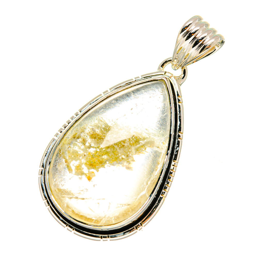 Prehnite Pendants handcrafted by Anasilvercos - PD8220
