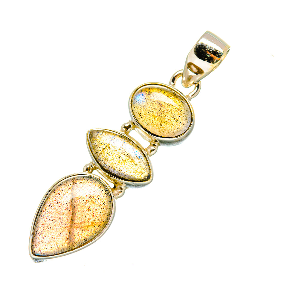 Labradorite Pendants handcrafted by Anasilvercos - PD8228