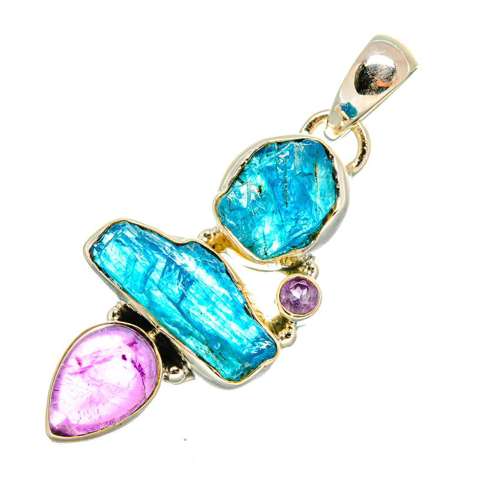 Apatite Pendants handcrafted by Anasilvercos - PD8236