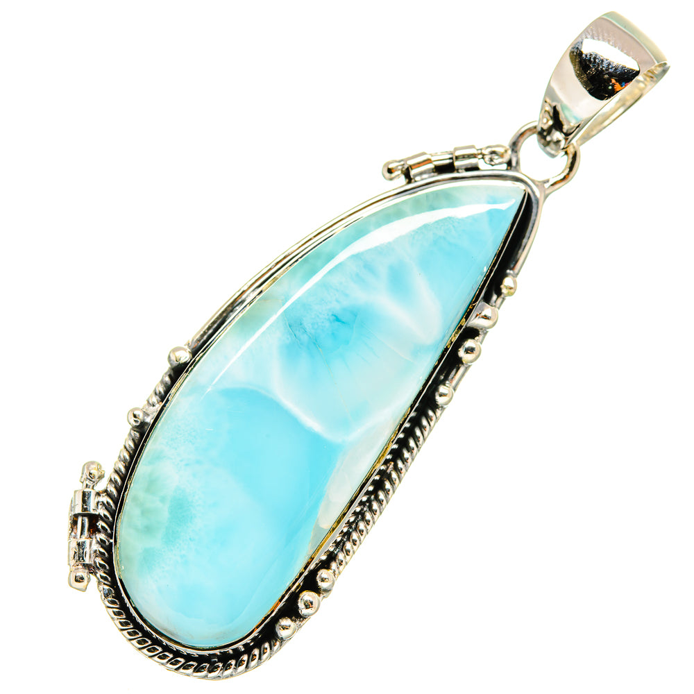 Larimar Pendants handcrafted by Anasilvercos - PD8260