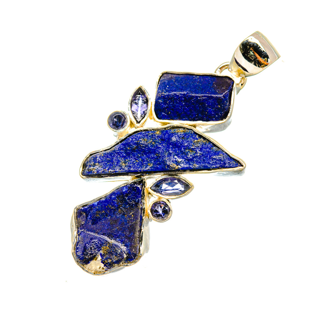 Lapis Lazuli Pendants handcrafted by Anasilvercos - PD8285