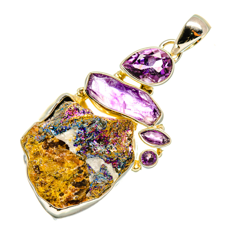 Chalcopyrite Pendants handcrafted by Anasilvercos - PD8288
