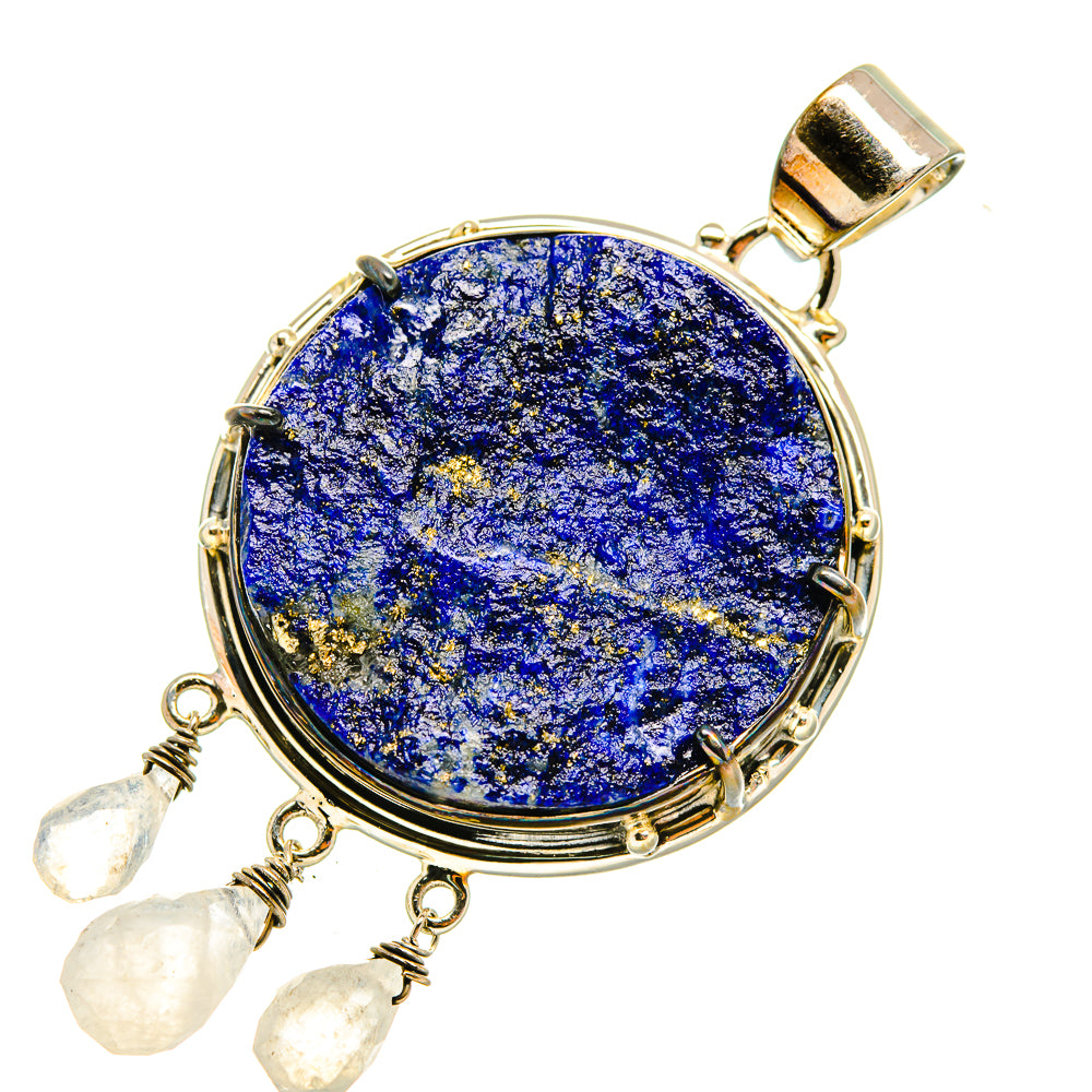 Lapis Lazuli Pendants handcrafted by Anasilvercos - PD8291