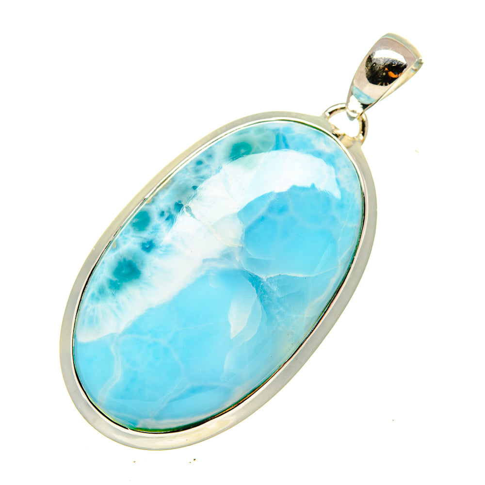 Larimar Pendants handcrafted by Anasilvercos - PD8307