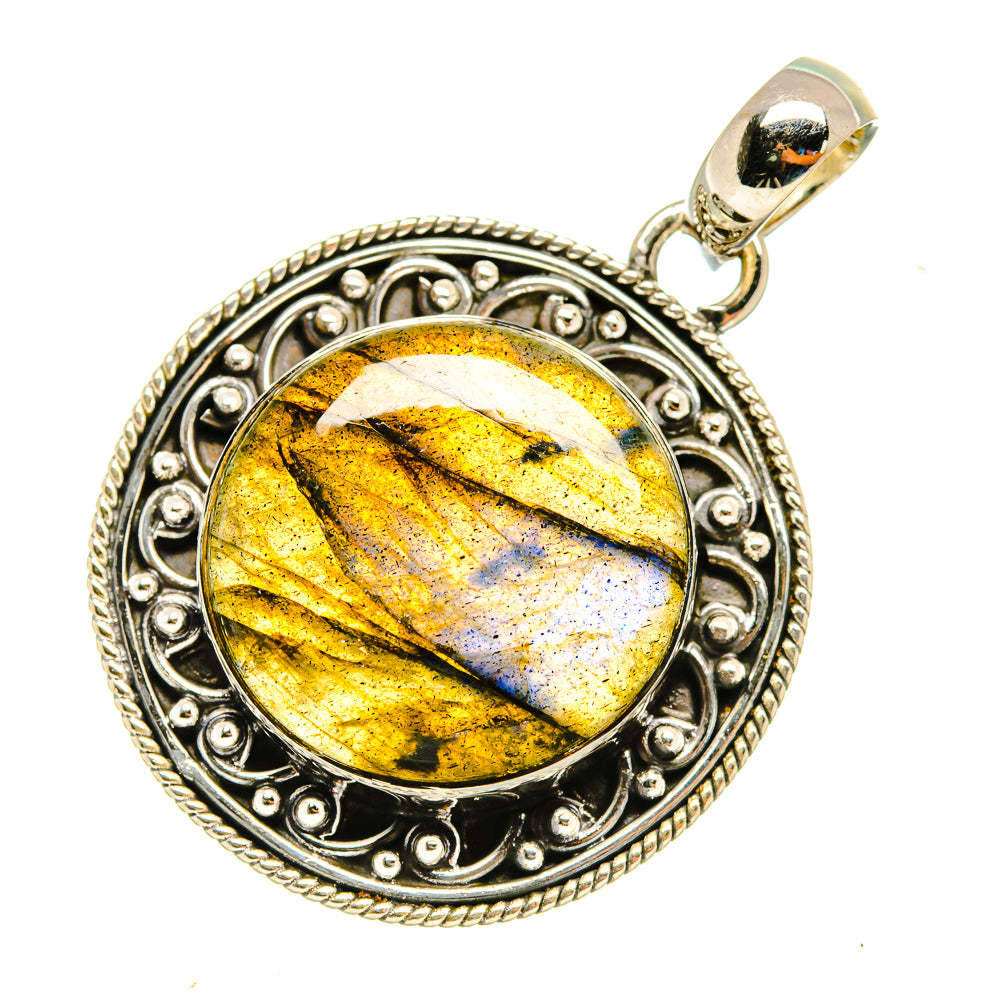 Labradorite Pendants handcrafted by Anasilvercos - PD8308