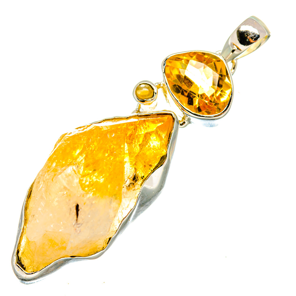 Citrine Pendants handcrafted by Anasilvercos - PD8321