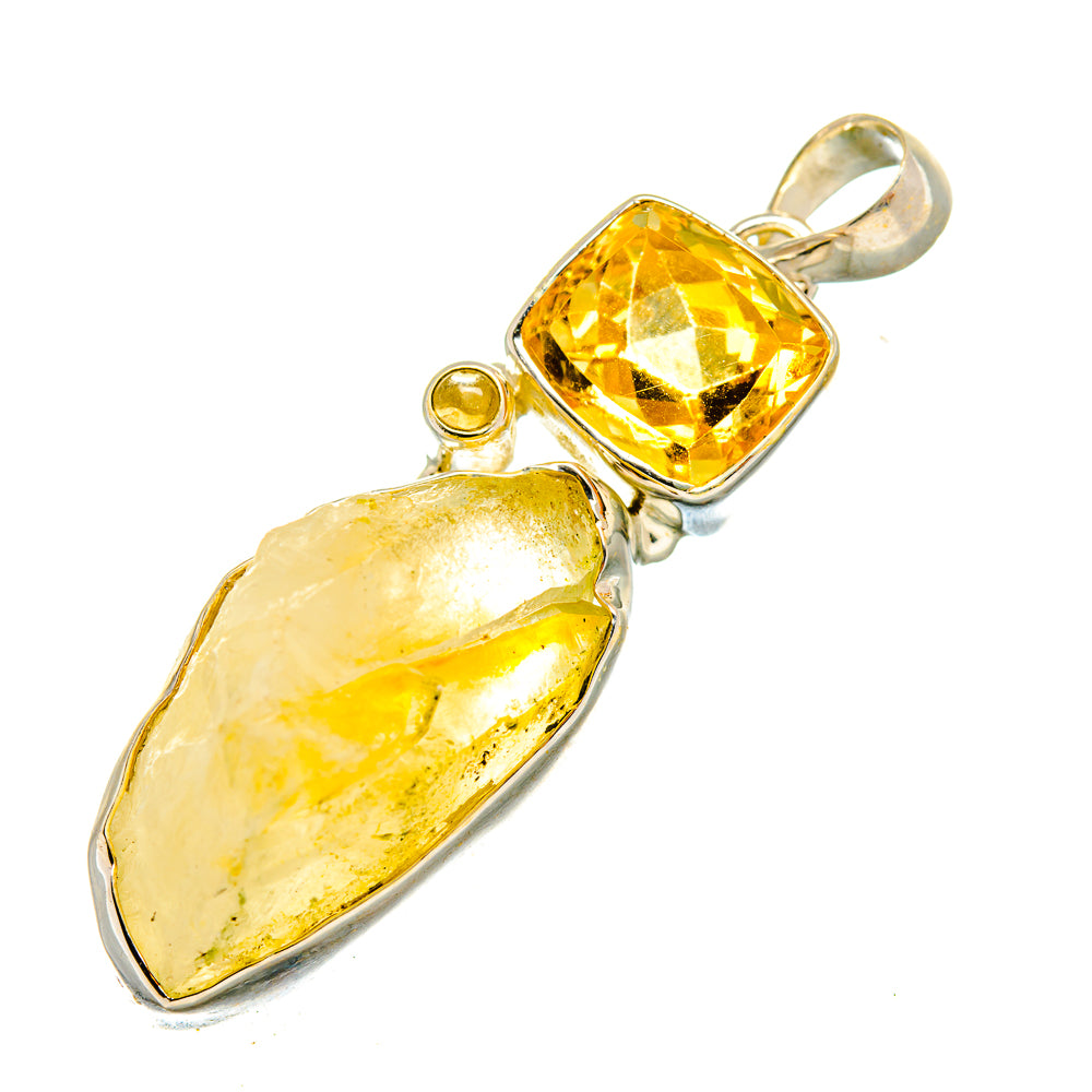 Citrine Pendants handcrafted by Anasilvercos - PD8325