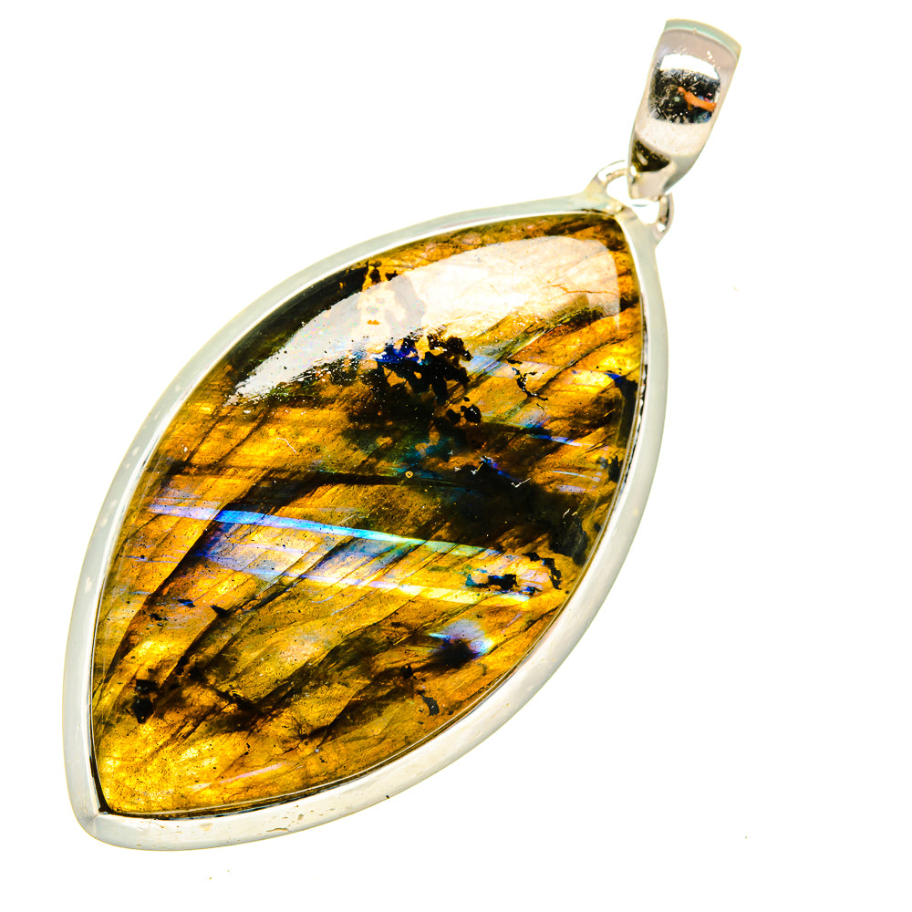 Labradorite Pendants handcrafted by Anasilvercos - PD8331