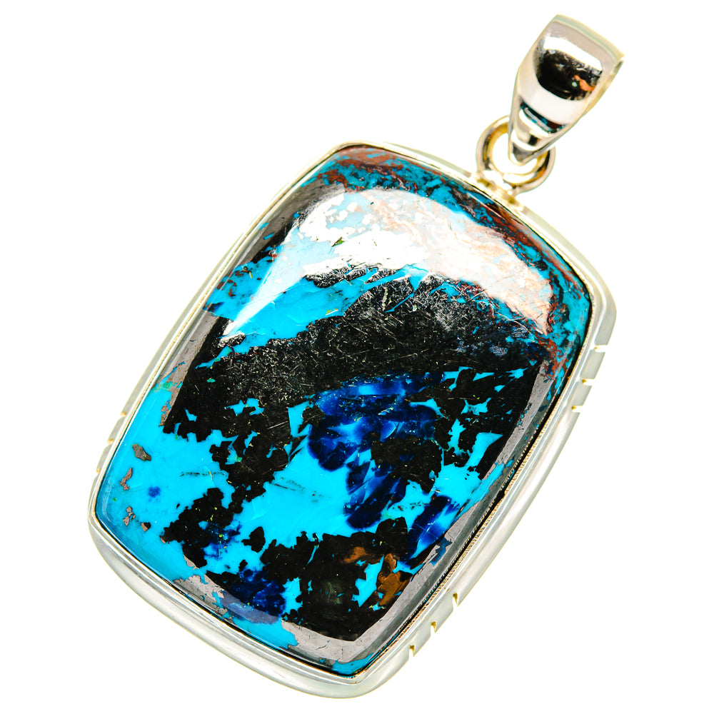 Shattuckite Pendants handcrafted by Anasilvercos - PD8336