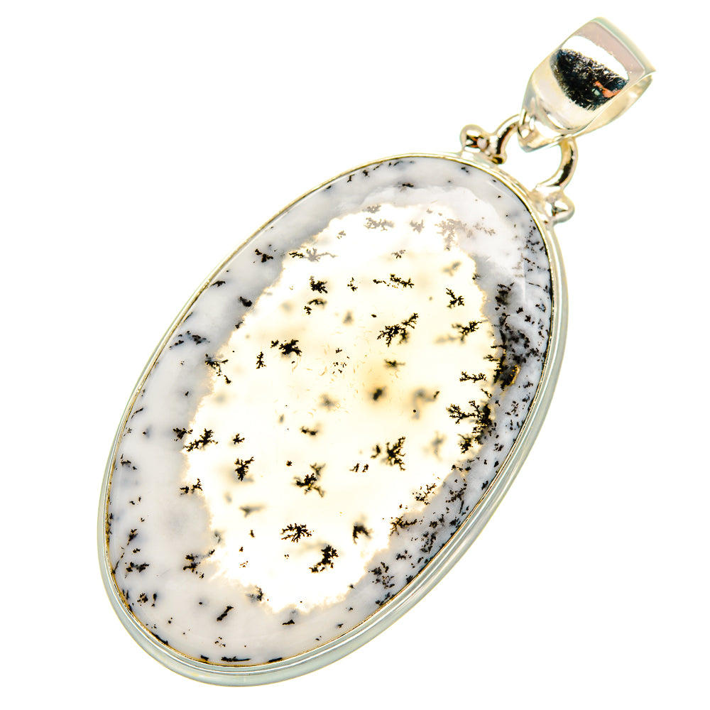 Dendritic Opal Pendants handcrafted by Anasilvercos - PD8382