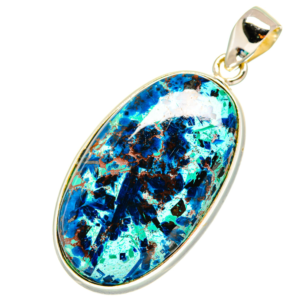 Shattuckite Pendants handcrafted by Anasilvercos - PD8391