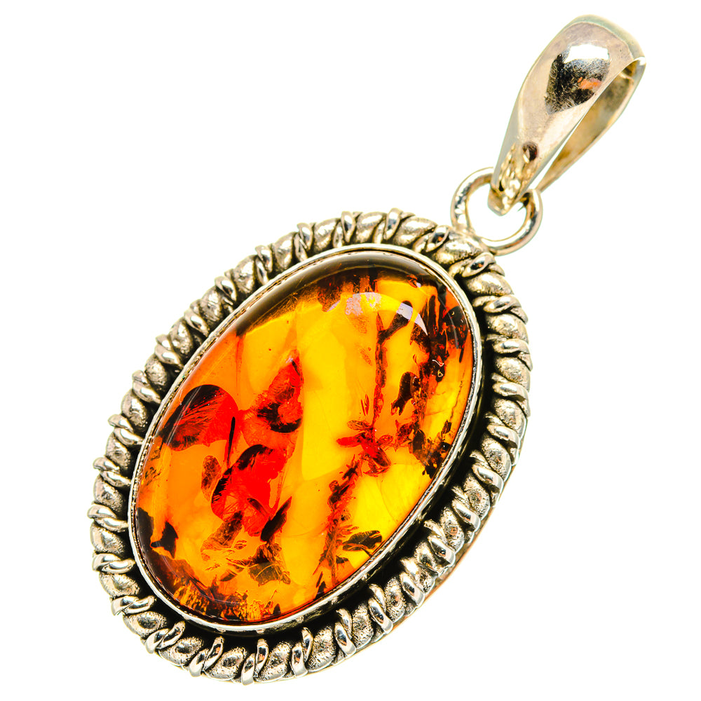 Baltic Amber Pendants handcrafted by Anasilvercos - PD8410