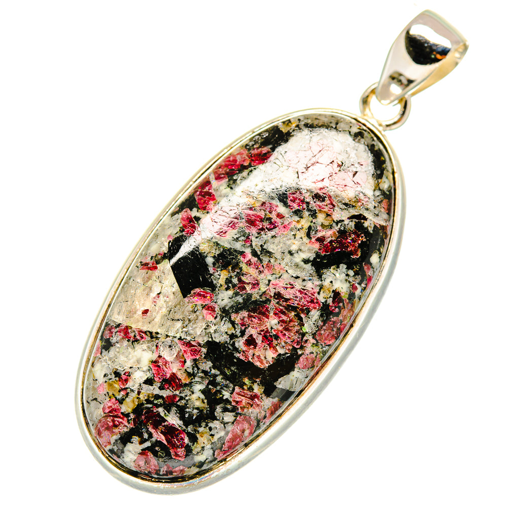 Russian Eudialyte Pendants handcrafted by Anasilvercos - PD8412