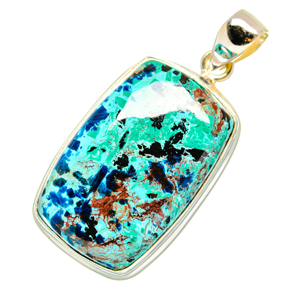 Shattuckite Pendants handcrafted by Anasilvercos - PD8418