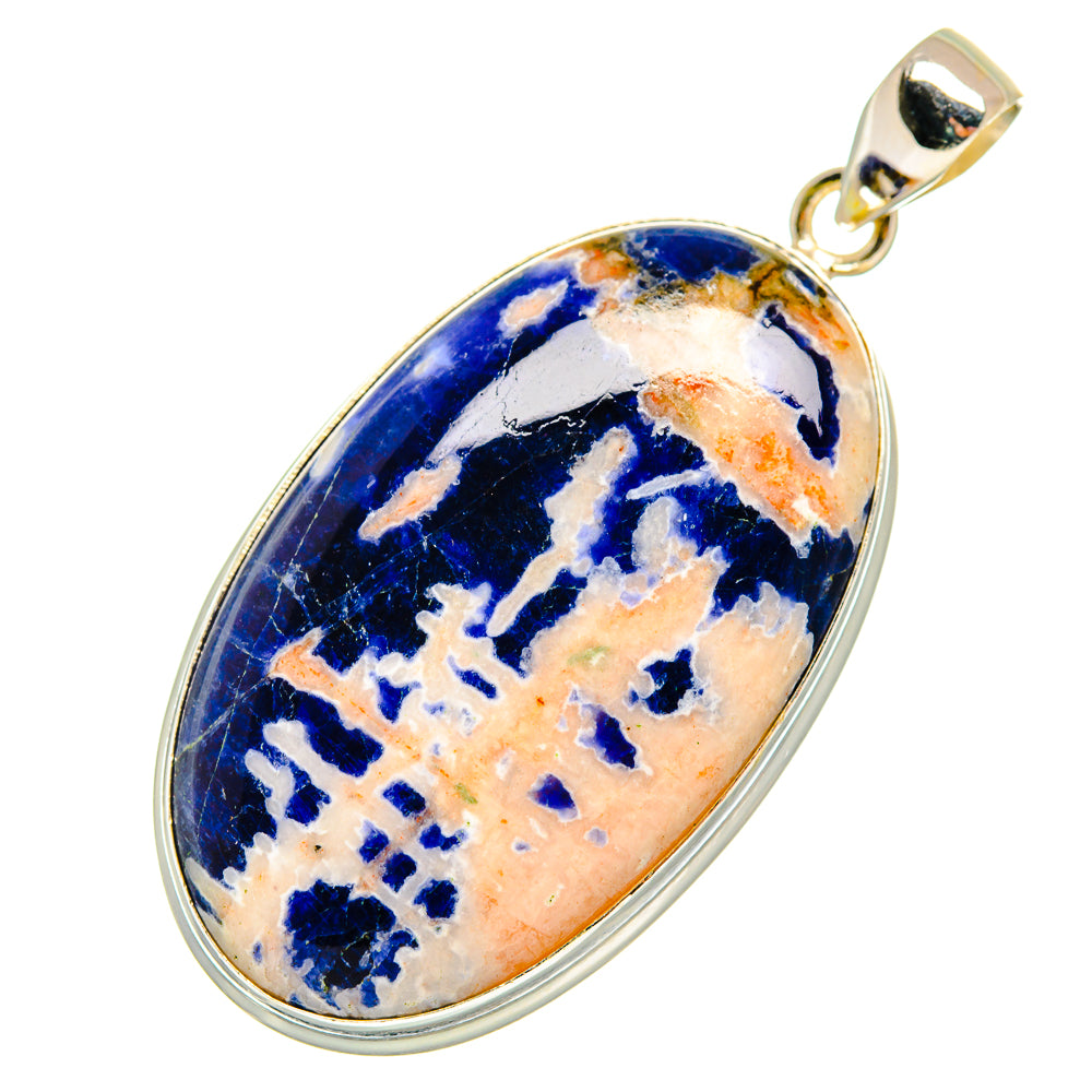 Sodalite Pendants handcrafted by Anasilvercos - PD8420