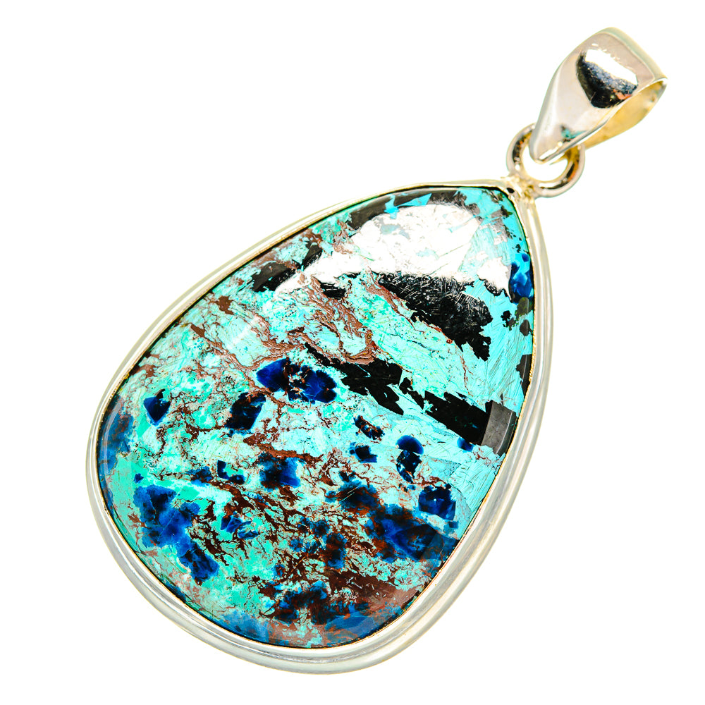 Shattuckite Pendants handcrafted by Anasilvercos - PD8425