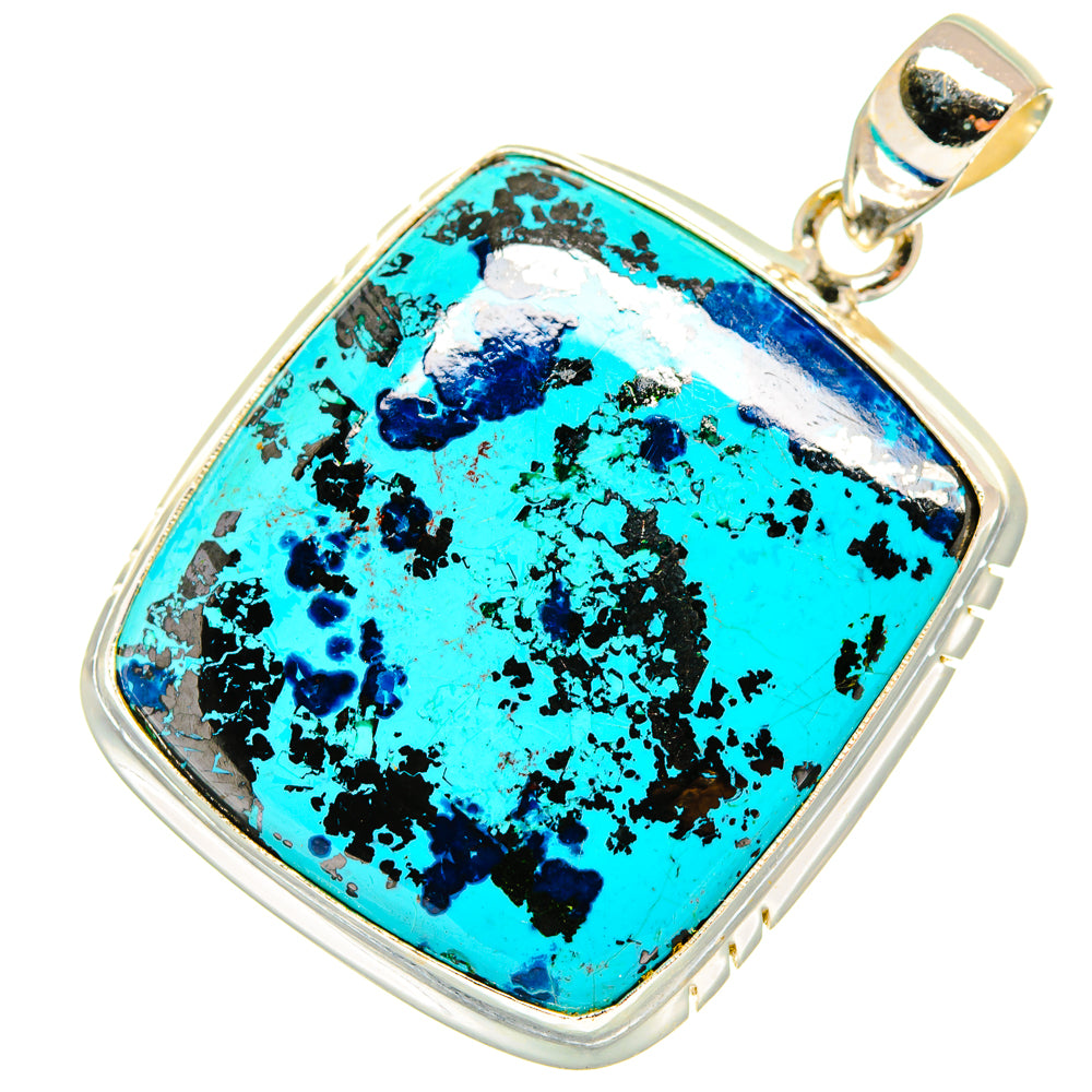 Shattuckite Pendants handcrafted by Anasilvercos - PD8426