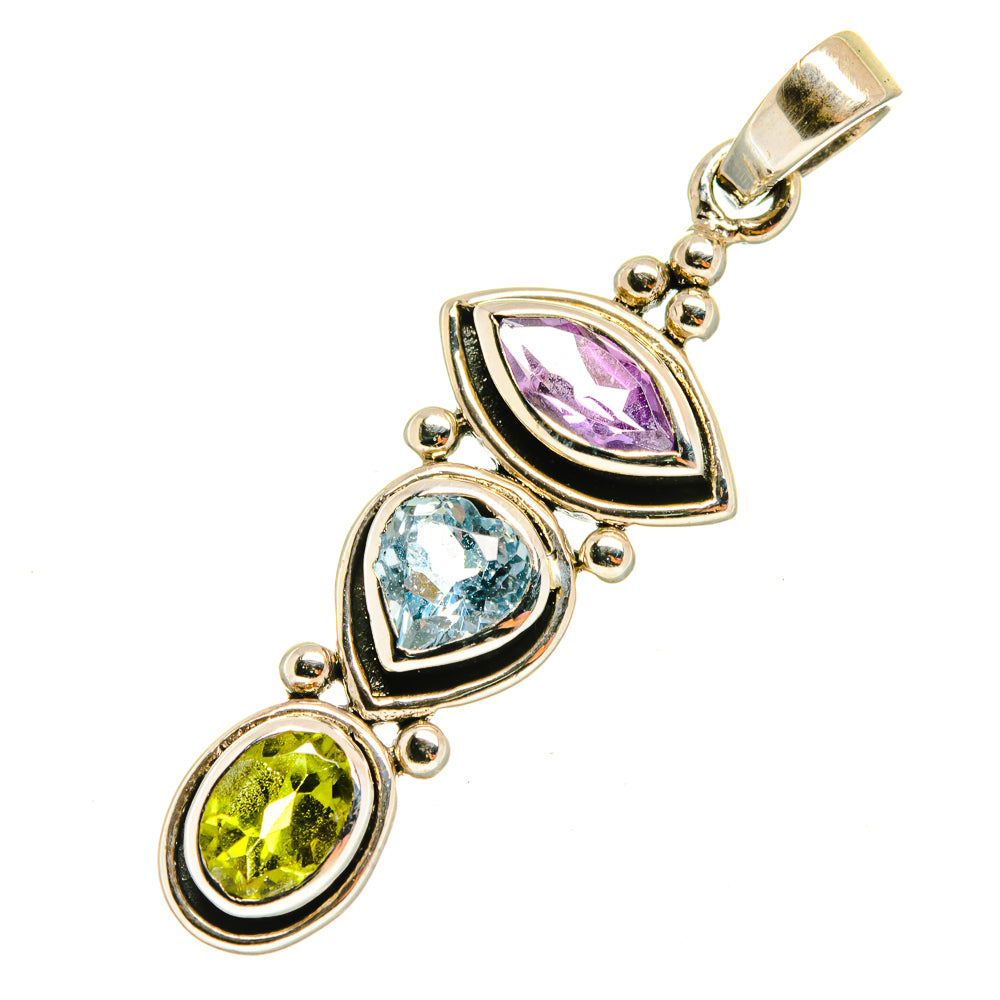Amethyst Pendants handcrafted by Anasilvercos - PD8445