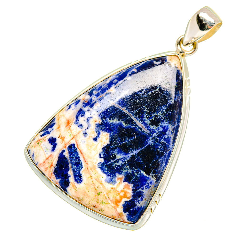 Sodalite Pendants handcrafted by Anasilvercos - PD8446