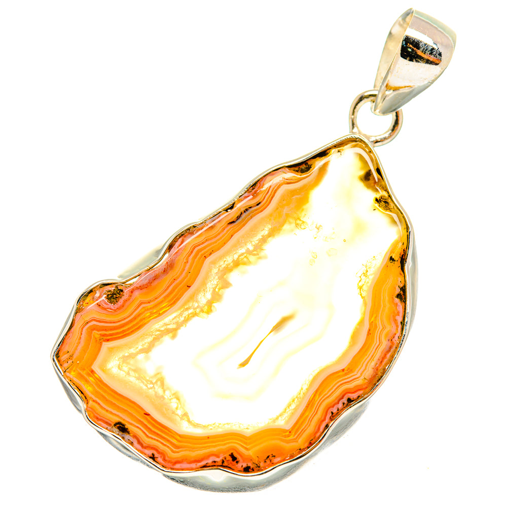 Geode Slice Pendants handcrafted by Anasilvercos - PD8449