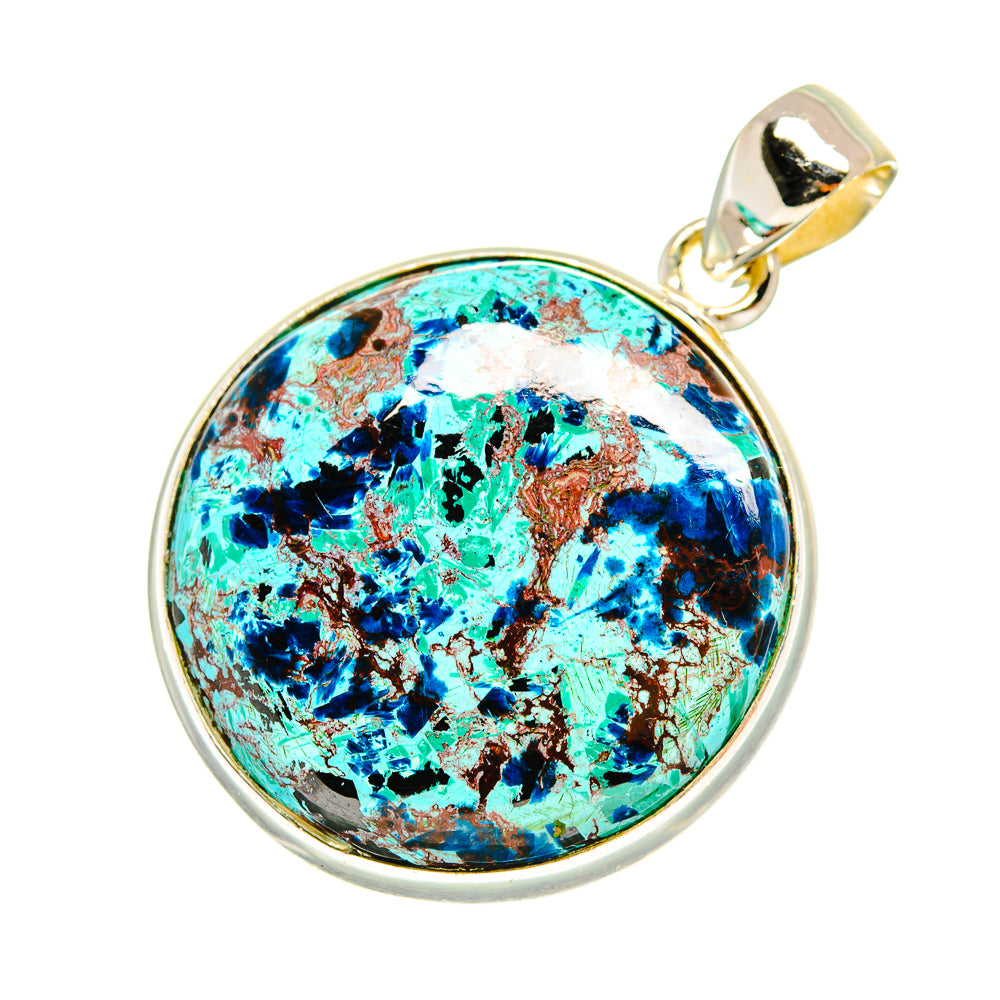 Shattuckite Pendants handcrafted by Anasilvercos - PD8461
