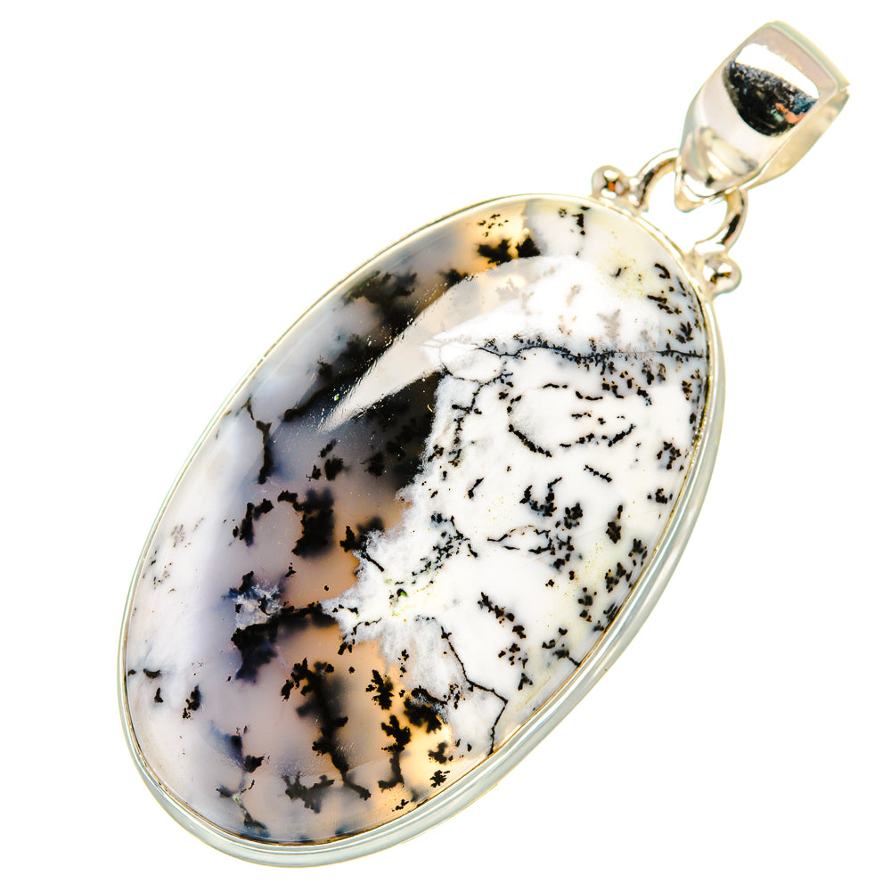 Dendritic Opal Pendants handcrafted by Anasilvercos - PD8463