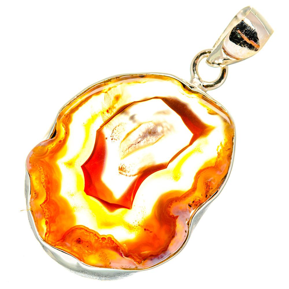 Geode Slice Pendants handcrafted by Anasilvercos - PD8474