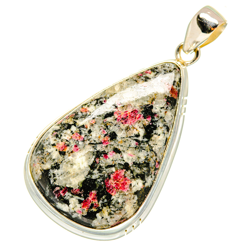 Russian Eudialyte Pendants handcrafted by Anasilvercos - PD8497