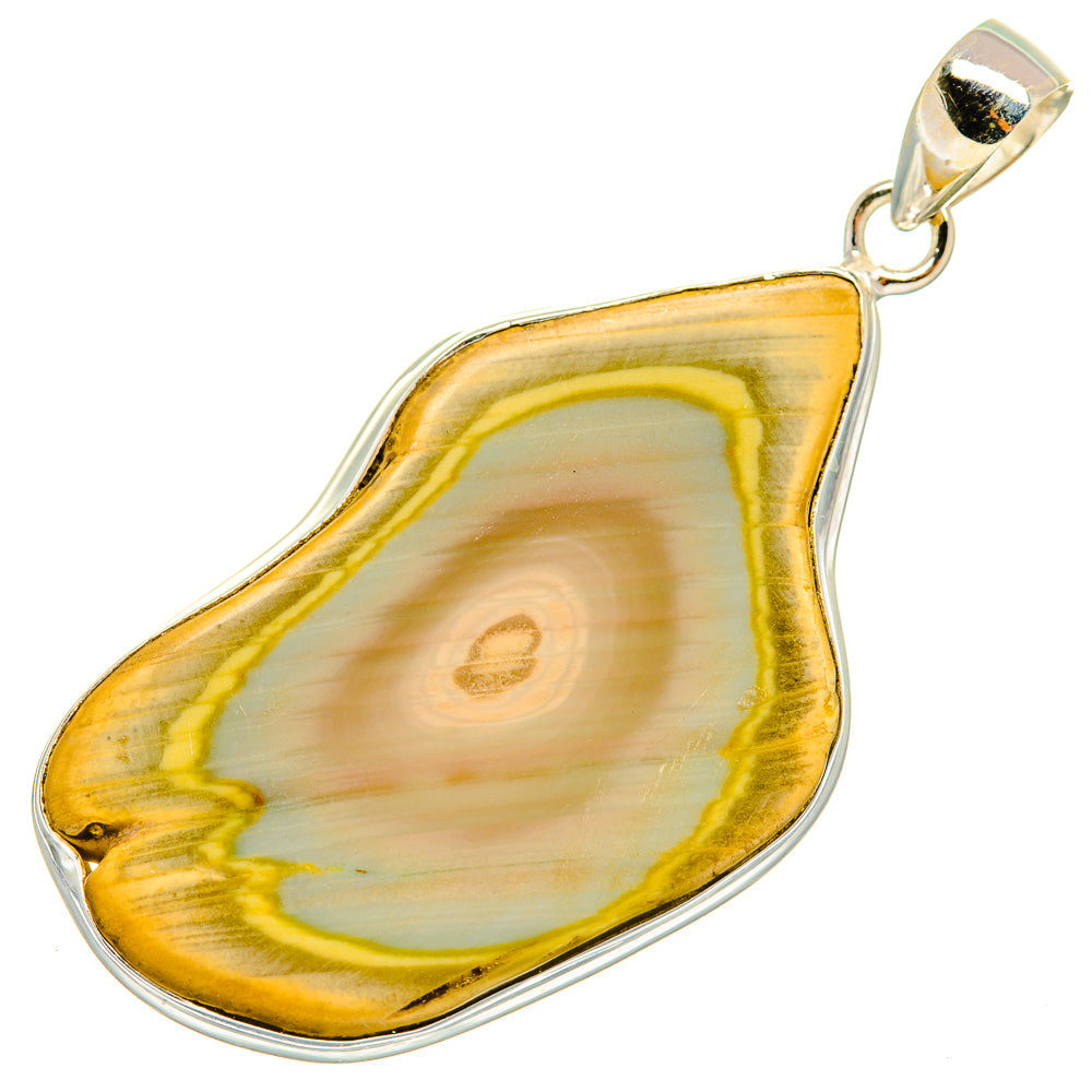 Willow Creek Jasper Pendants handcrafted by Anasilvercos - PD8507