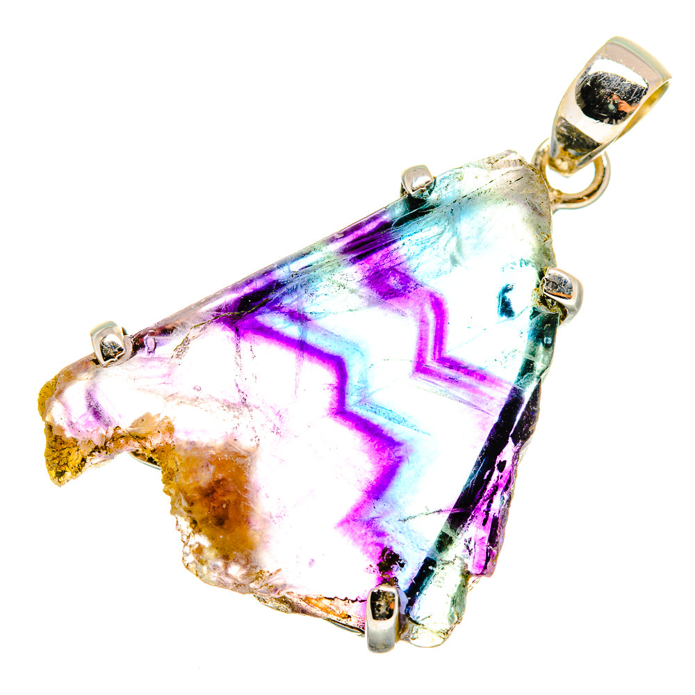 Fluorite Pendants handcrafted by Anasilvercos - PD8555