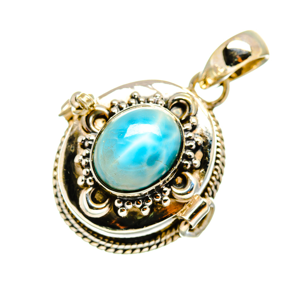 Larimar Pendants handcrafted by Anasilvercos - PD8563
