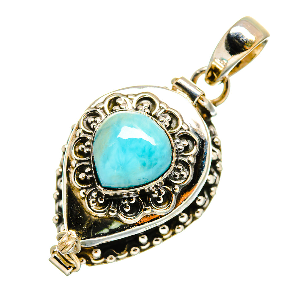 Larimar Pendants handcrafted by Anasilvercos - PD8567