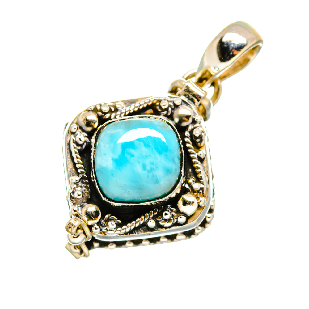 Larimar Pendants handcrafted by Anasilvercos - PD8572