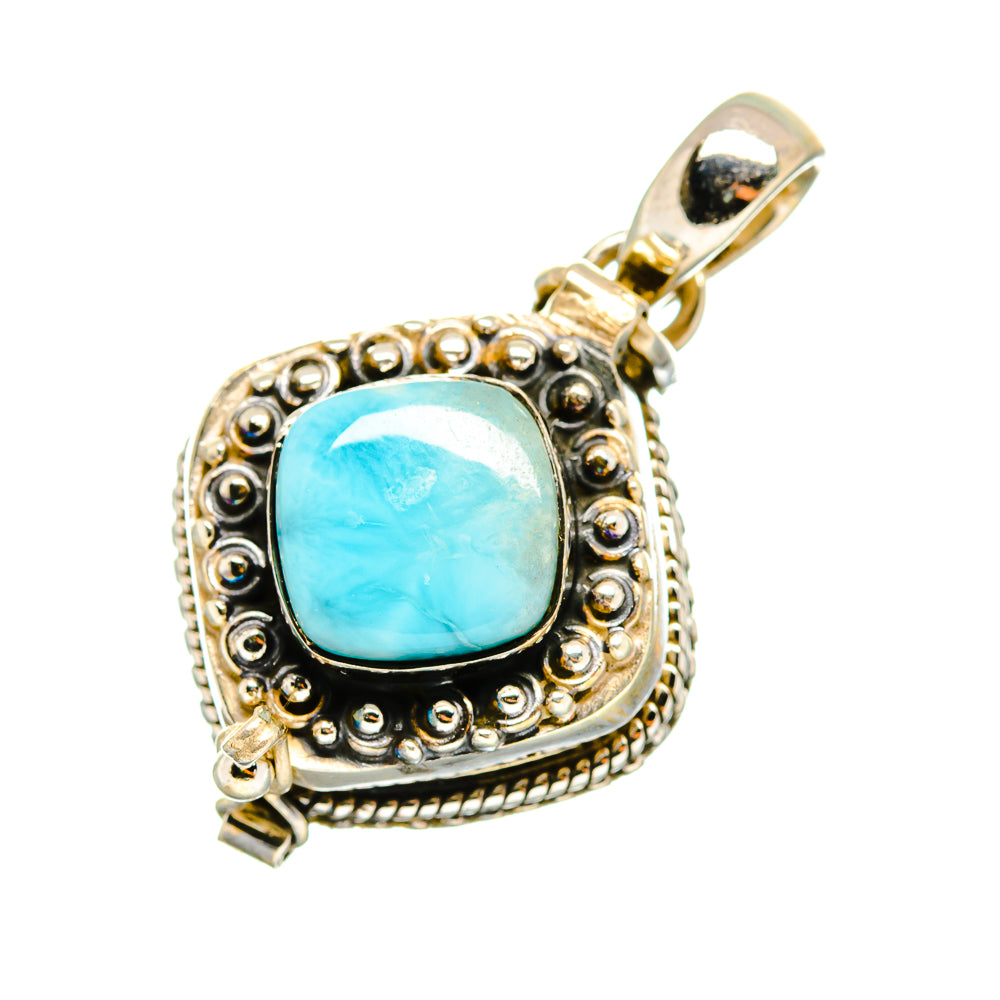 Larimar Pendants handcrafted by Anasilvercos - PD8577