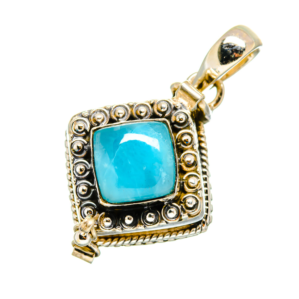 Larimar Pendants handcrafted by Anasilvercos - PD8579