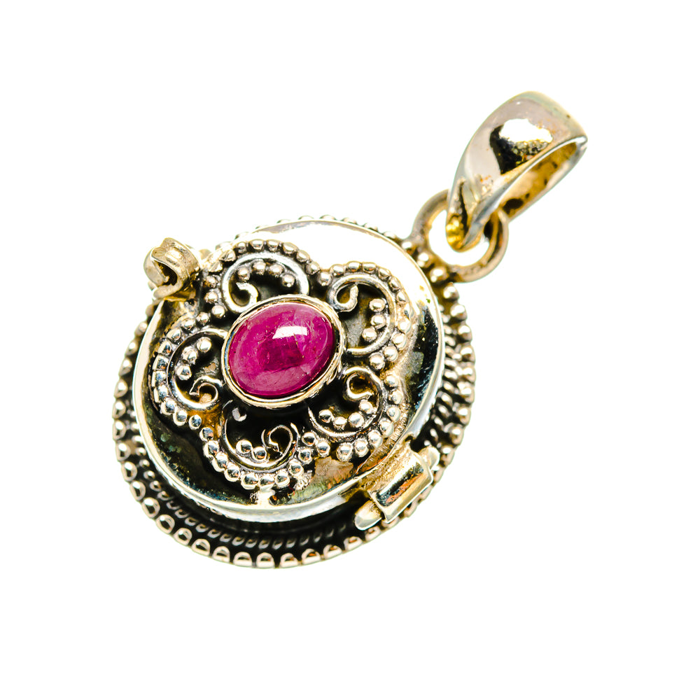 Ruby Pendants handcrafted by Anasilvercos - PD8585