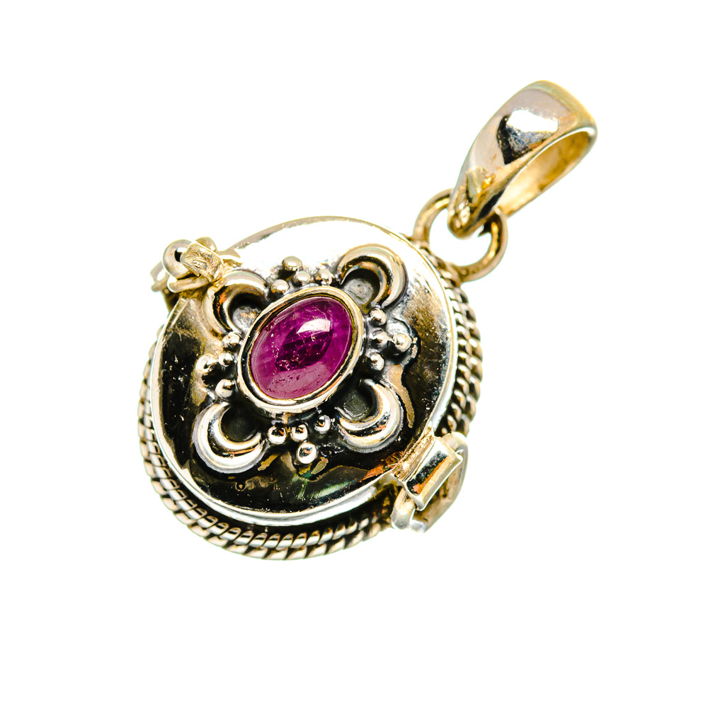 Ruby Pendants handcrafted by Anasilvercos - PD8586