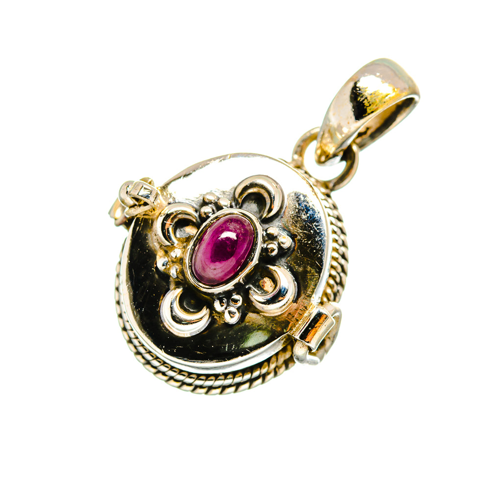 Ruby Pendants handcrafted by Anasilvercos - PD8588