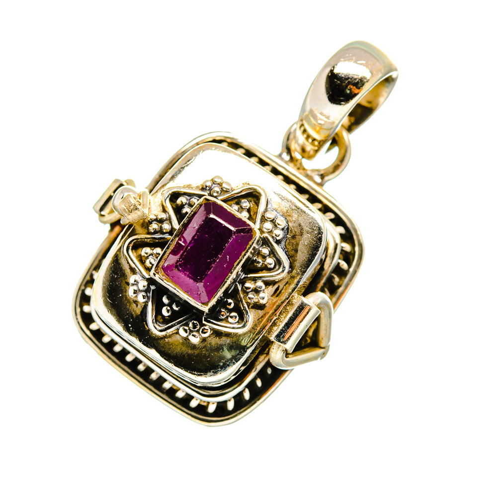 Ruby Pendants handcrafted by Anasilvercos - PD8591