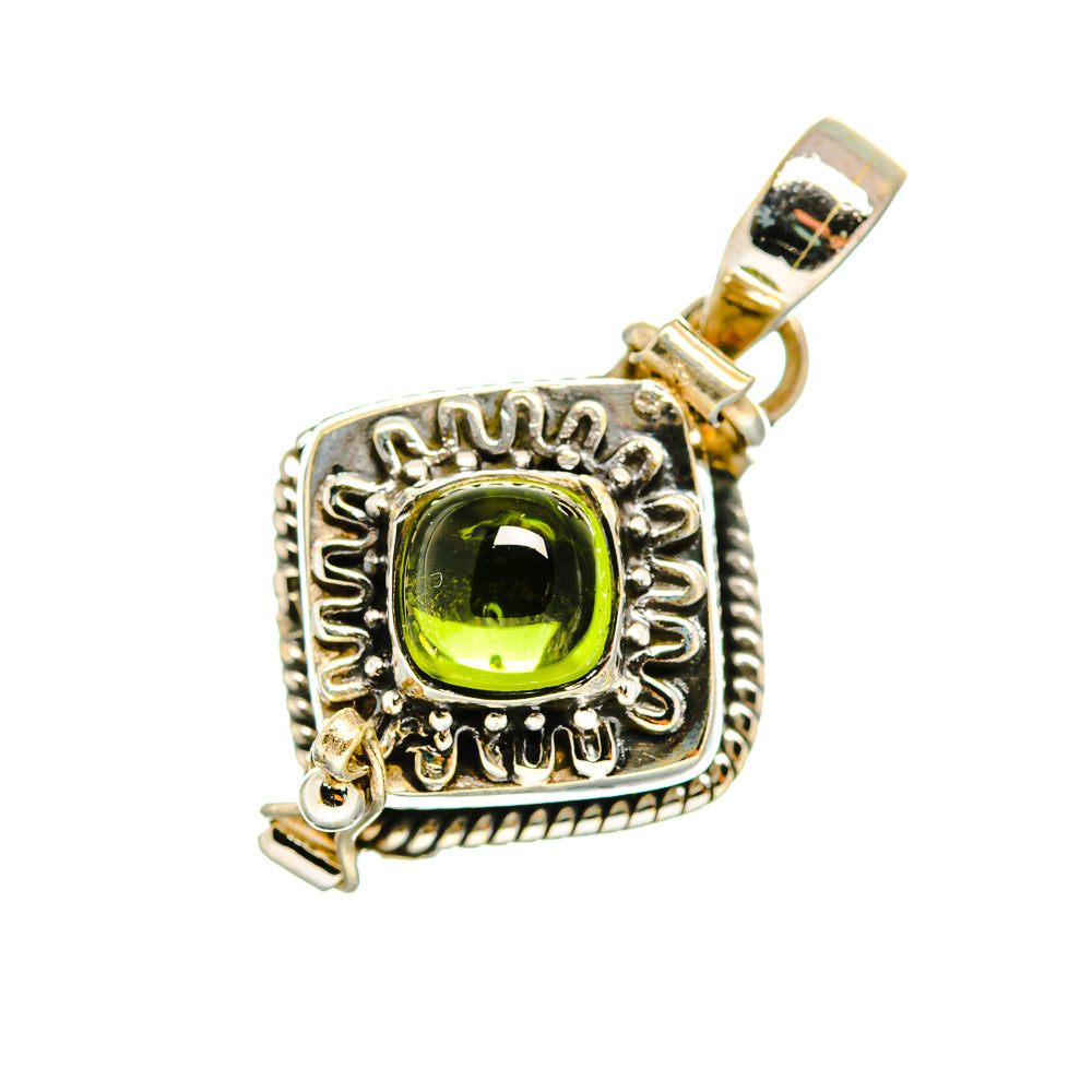 Peridot Pendants handcrafted by Anasilvercos - PD8595