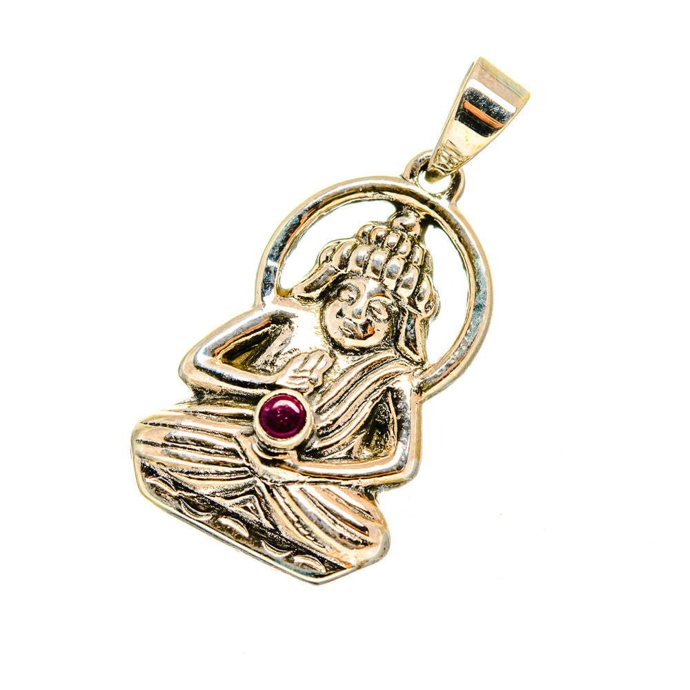 Ruby Pendants handcrafted by Anasilvercos - PD8600