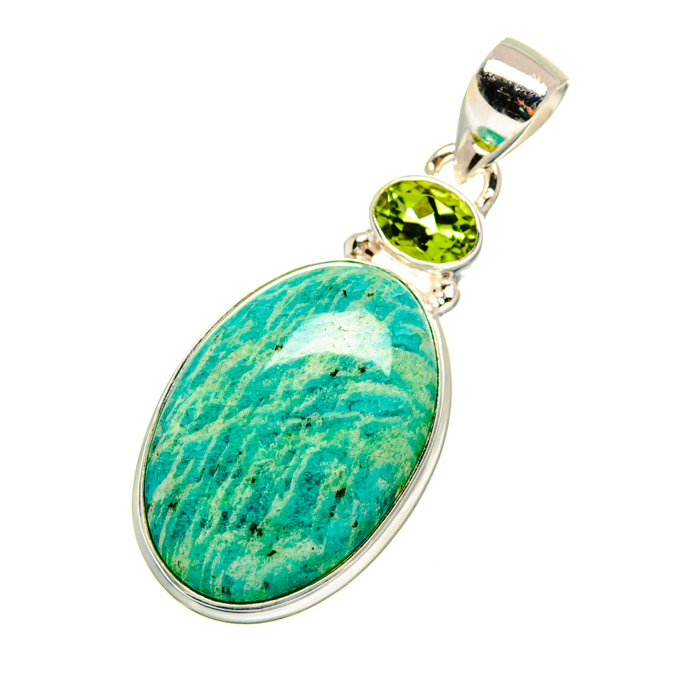 Amazonite Pendants handcrafted by Anasilvercos - PD8609