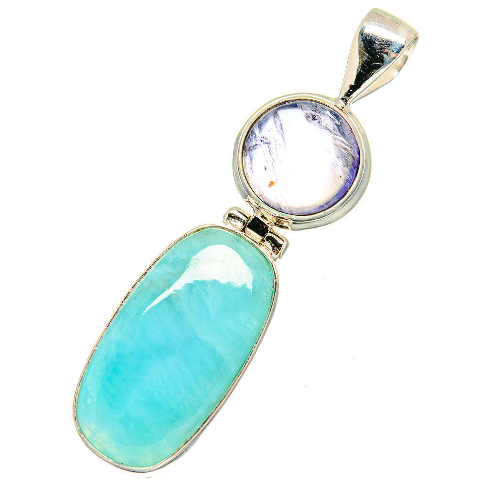 Larimar Pendants handcrafted by Anasilvercos - PD8610