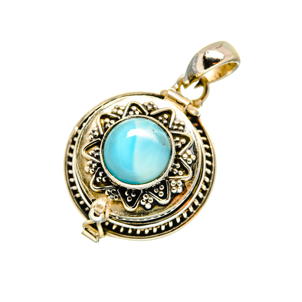 Larimar Pendants handcrafted by Anasilvercos - PD8611