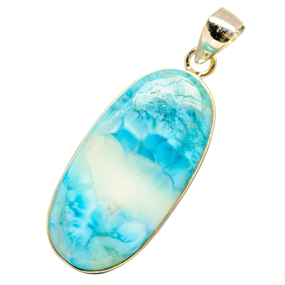 Larimar Pendants handcrafted by Anasilvercos - PD8614