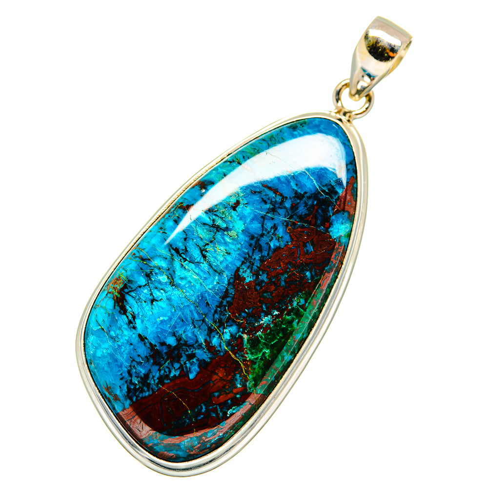 Shattuckite Pendants handcrafted by Anasilvercos - PD8624