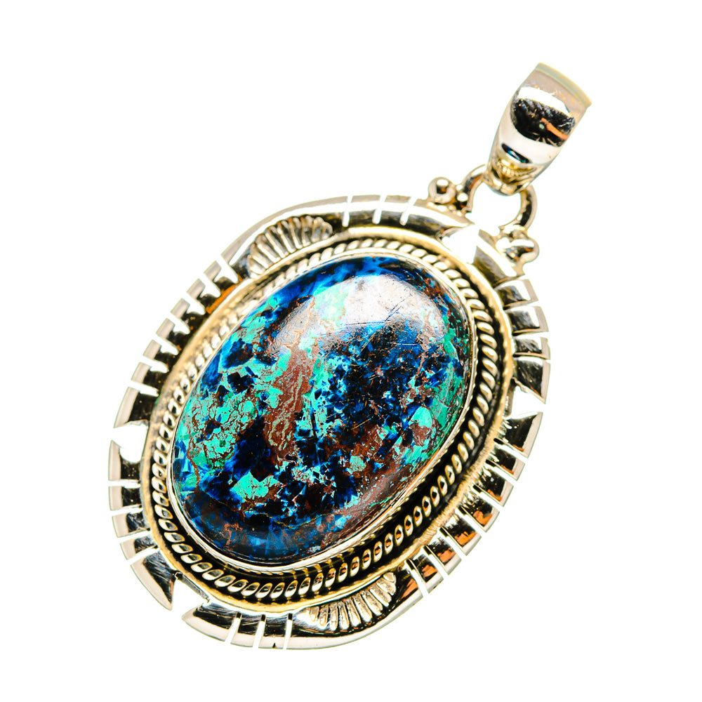Shattuckite Pendants handcrafted by Anasilvercos - PD8626