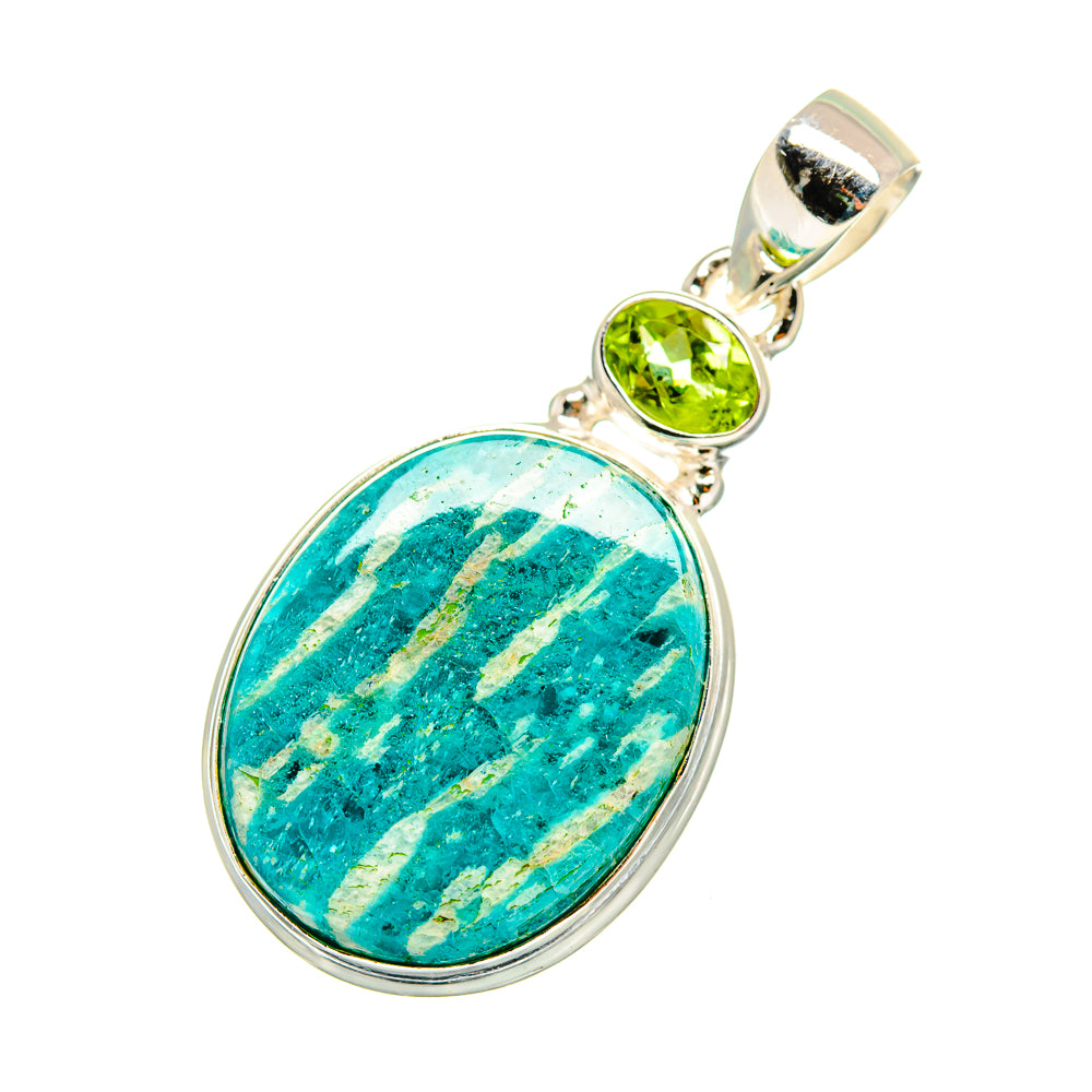 Amazonite Pendants handcrafted by Anasilvercos - PD8628