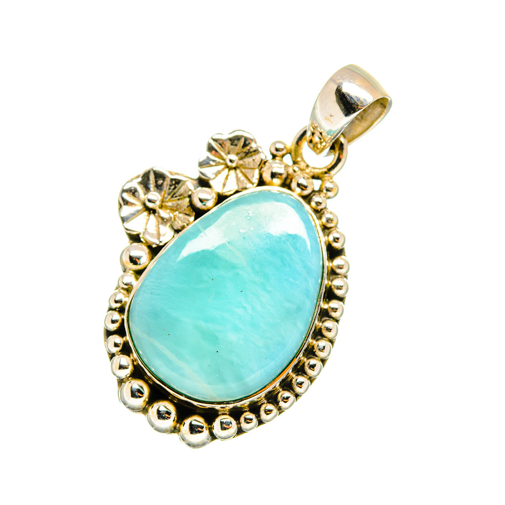 Larimar Pendants handcrafted by Anasilvercos - PD8630