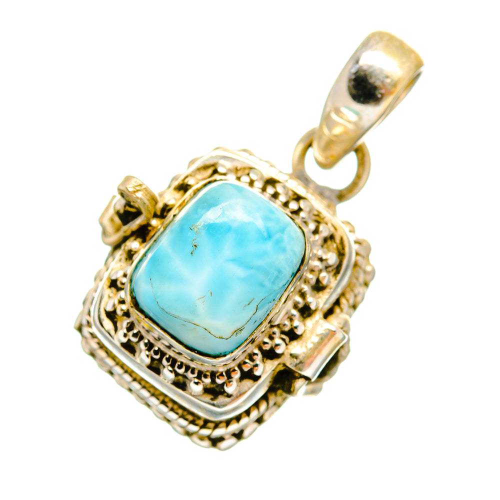 Larimar Pendants handcrafted by Anasilvercos - PD8635